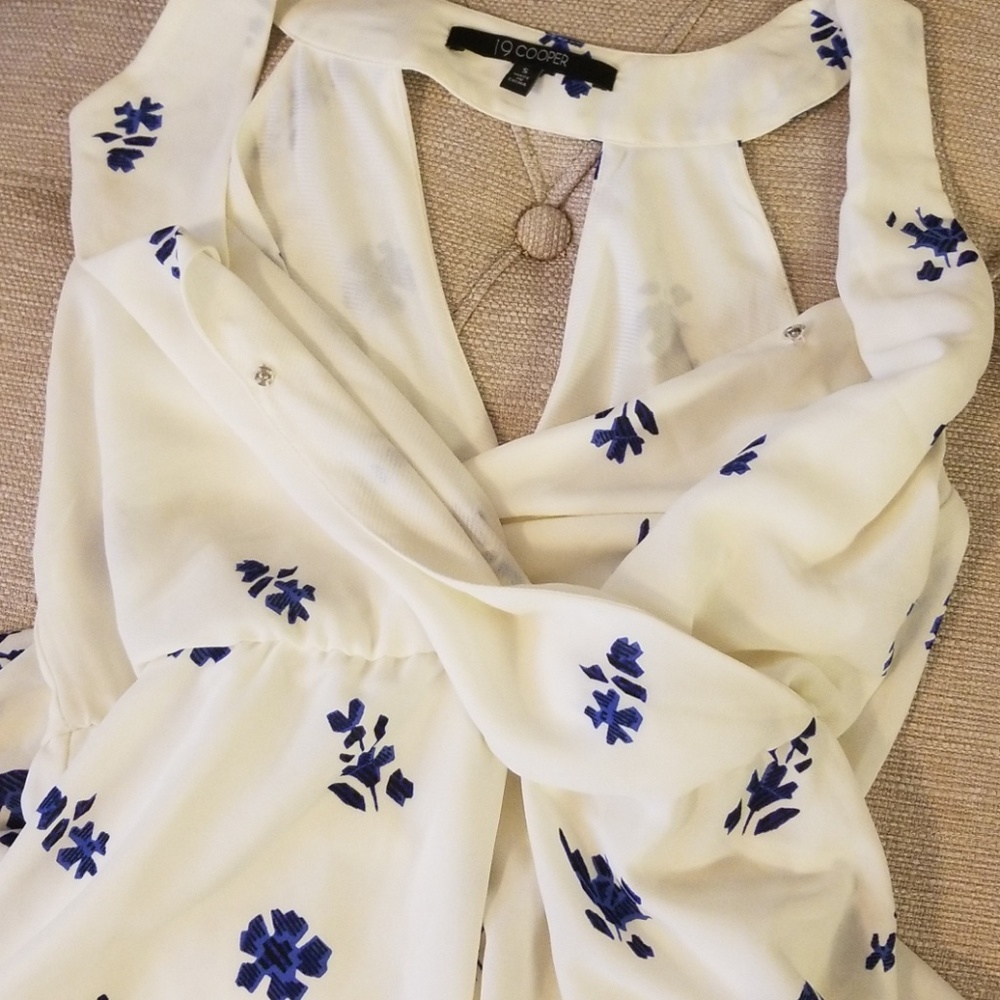 🍑Breezy sleeveless summer dress small - Picture 2 of 3